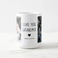 Love You Grandma | Custom Two-Photo Travel Mug