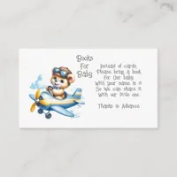 Flying Teddy Bear Books for Baby Enclosure Card