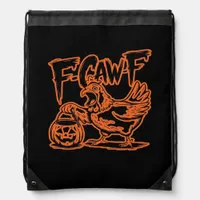 F-Caw-F Attitude Classic Vintage Style Drawstring Bag
