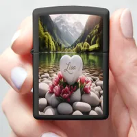 Lisa's Heart in the Mountains Zippo Lighter