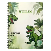 Dinosaur Tyrannosaurus Rex jungle Notebook