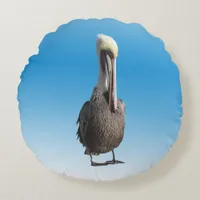 Round Pillow - Pelican