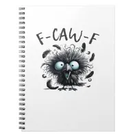 F-Caw-F Classic Retro Style Notebook