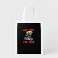 Make Zombies Great Again - Halloween Zombie Classi Grocery Bag