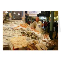 Fish Market Seattle WA Cards