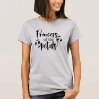 Princess of the Petals Funny Florist Botanist T-Shirt