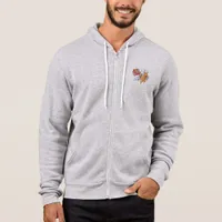 Christmas Dogs and Cat Sled Hoodie