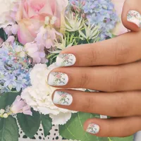 Finely flourished wedding  Minx Nail Art Decals