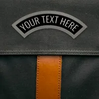 Create Your Own White Text on Black Arch Patch