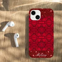 Red rose blossoms with dewdrops - custom  Case-Mate iPhone 14 case