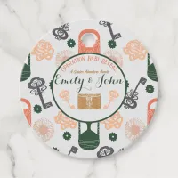 Escape Room Gender Reveal Baby Shower Favor Tags