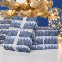 Magical winter forest - custom  wrapping paper