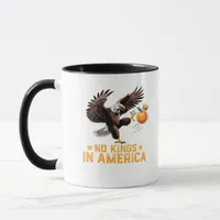 No Kings In America We The People Political Retro  Mug