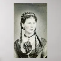 Vintage Lady Poster