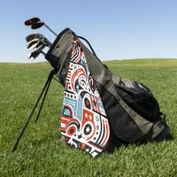 4th of July Generative Pattern Golf Towel