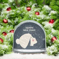 Little Girl with Beanie Snow Globes