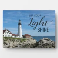 Lighthouse Inspirational Quote  Plaque