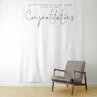 Congrats School Class 2024 Grad Photo Backdrop