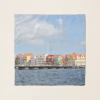 Colorful Houses of Willemstad, Curacao Scarf