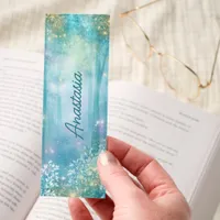 Enchanted Forest Sparkle Scene Bookmarks