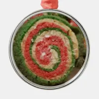 Christmas Sugar Cookie  Metal Ornament