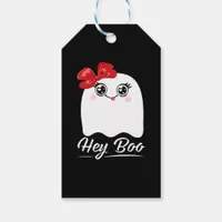 Cute Hey Boo Halloween Design Gift Tags