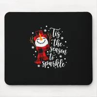 Tis Season To Sparkle Matching Family Mouse Pad