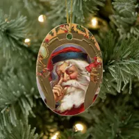 Vintage Santa Claus Ornament