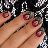 Gothic Elegance Minx Nail Art