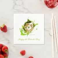 Cute Leprechaun St. Patrick's Day  Napkins