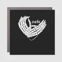 Happy Valentines Day My Heart Is My Valentine Car Magnet