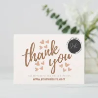 Small Business Thank You Card