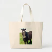 Funny Mare Large Tote Bag