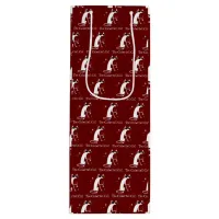 Cabernet Cat Fan Pattern Wine Gift Bag