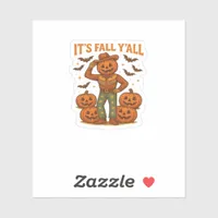 It’s Fall Y’all Pumpkin Sticker
