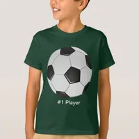 American Soccer or Association Football Ball T-Shirt