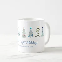 Scandinavian Minimalist Christmas trees Coffee Mug