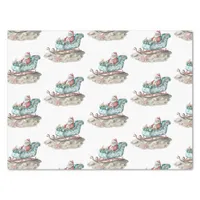 Santa’s Chinoiserie Sleigh on the Beach  Tissue Paper