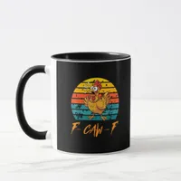 Funny F-Caw-F Chicken Shirts Sunset Vintage F-Caw- Mug