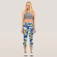 Capricorn star sign Sea Goat zodiac star Capri Leggings