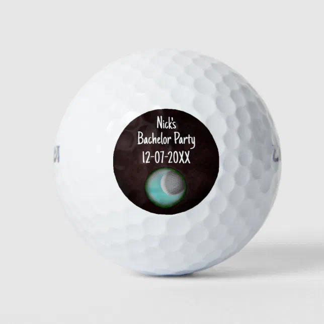 Golf Bachelor Party - Golfing trip Classic Stylish Golf Balls