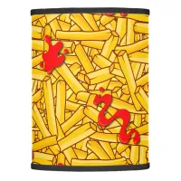 French Fries and Ketchup, Fast Food Lamp Shade