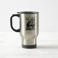 Goblin Mode Goblincore Vintage Aesthetic Funny Off Travel Mug
