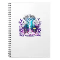 Fey Gothic Emo Goblincore Aesthetic  Forest Graphi Notebook