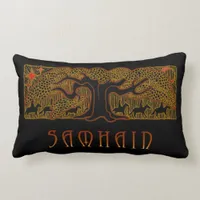 The Great Tree Samhain Throw Pillow