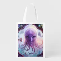 Mythical Sea Creature  Grocery Bag