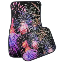 Fireworks Display Patriotic Holiday Car Floor Mat