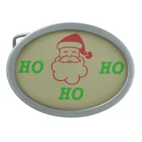 Belt Buckle - Santa HO, HO, HO