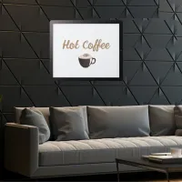 Hot Coffee Shop LED Sign