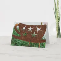 Cup of Tea Yard Art Card